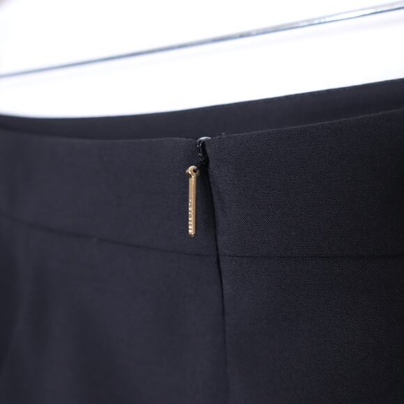 BOSS Hugo Boss Black Summer Wool Pencil Skirt Slim Fit Lined Women's 6 - Picture 7 of 13